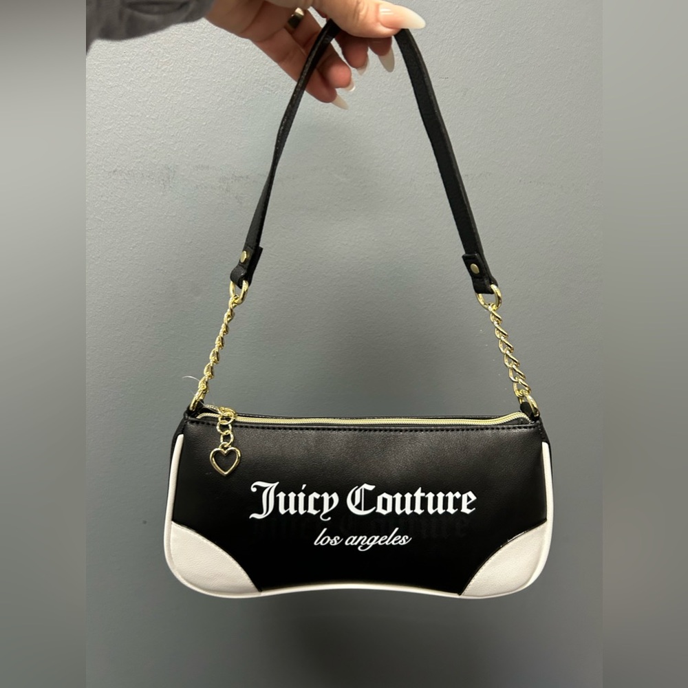Juicy couture Black & White Shoulder Small Purse